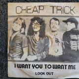 CHEAP TRICK I WANT YOU TO WANT ME LOOK OUT MISPRINT CLOCK STRIKES TEN PS