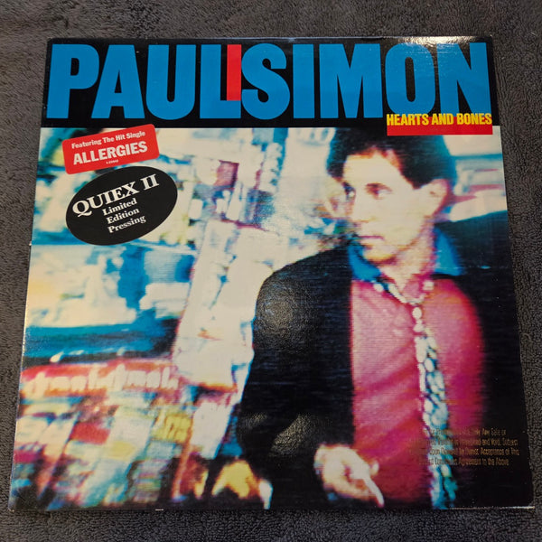 PAUL SIMON HEARTS AND BONES INNER SLEEVE LIMITED EDITION PRESSING QUIEX II PROMO