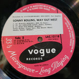 SONNY ROLLINS WAY OUT WEST IMPORT SOUTH AFRICA