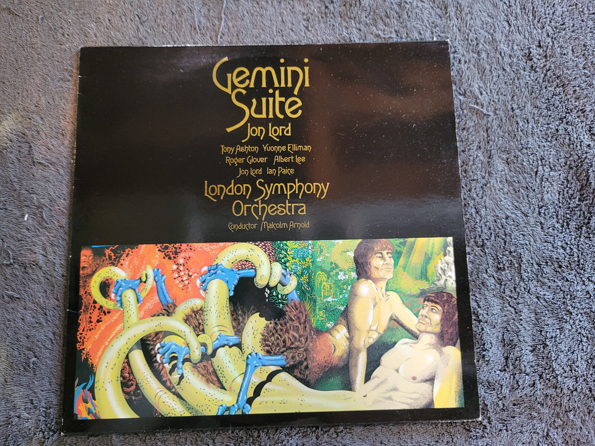 JON LORD GEMINI SUITE IMPORT GERMANY LINE OUTLINE DEEP PURPLE ALBERT LEE