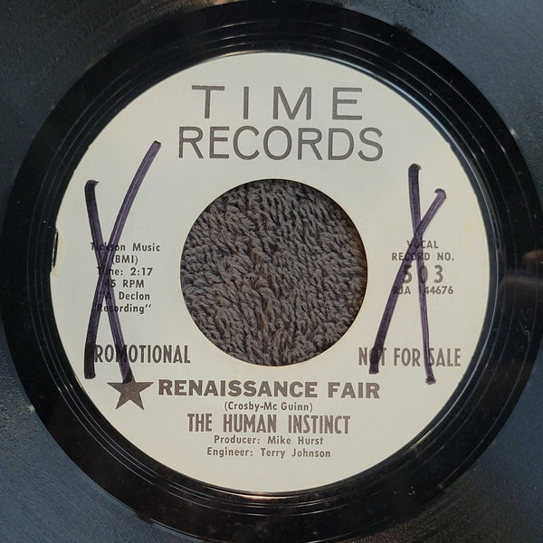 HUMAN INSTINCT RENAISSANCE FAIR PINK DAWN TIME 503 WHITE LABEL PROMO WLP