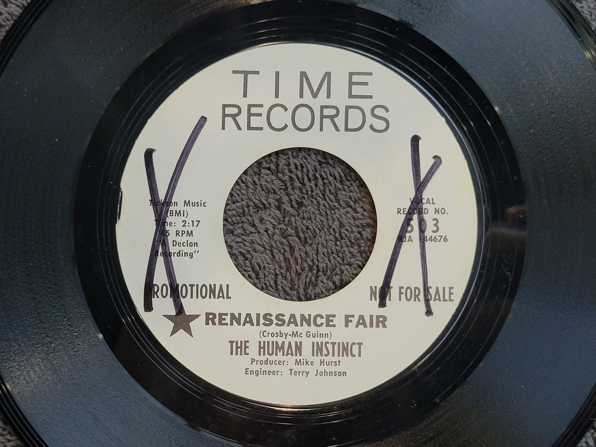 HUMAN INSTINCT RENAISSANCE FAIR PINK DAWN TIME 503 WHITE LABEL PROMO WLP