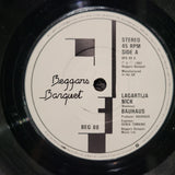 BAUHAUS LAGARTIJA NICK UK IMPORT PICTURE SLEEVE LOVE & ROCKETS BEGGARS BANQUET