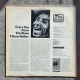 T-BONE WALKER EVERY DAY I HAVE THE BLUES FIRST PRESS STEREO BLUESTIME BT 29004
