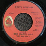 BOB MARLEY AND THE WAILERS DOPPY CONQUER PROMO MONO SHELTER P-7309