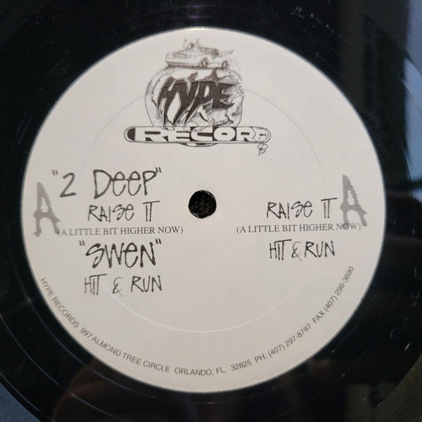2 DEEP SWEN RAISE IT HIT & RUN HYDE RECORDS