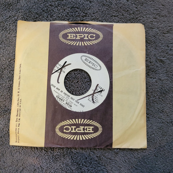 TERRY REID STAY WITH ME BABY SPEAK NOW OR FOREVER HOLD YOUR PEACE PROMO DJ 28