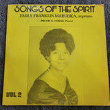 EMILY FRANKLIN MARUOKA SONGS OF THE SPIRIT VOL 2 TRADITIONAL RARE