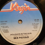 SEX PISTOLS HOLIDAYS IN THE SUN UK IMPORT 1977 PICTURE SLEEVE SHRINK