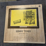 SONNY TERRY AND HIS MOUTH HARP RED VINYL STINSON SLP 55