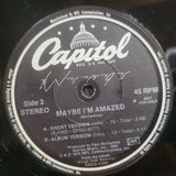 PAUL MCCARTNEY WINGS MAYBE IM AMAZED CAPITOL MONO STEREO PROMO