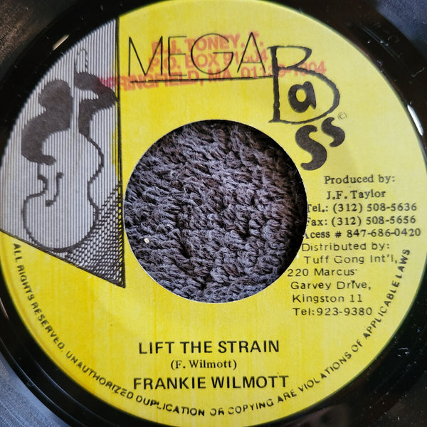 FRANKIE WILMOTT LIFT THE STRAIN MEGA BASS JAMAICA IMPORT