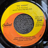 BAND THE WEIGHT I SHALL BE RELEASED CAPITOL 2269 ROBBIE ROBERTSON LEVON HELM