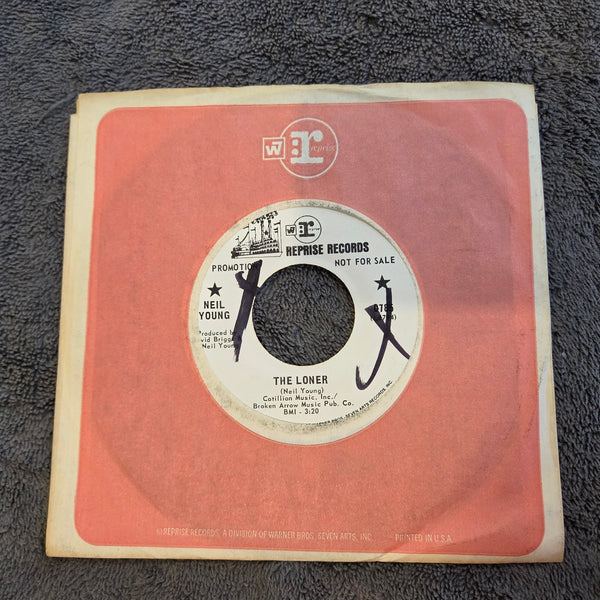 NEIL YOUNG THE LONER WHITE LABEL PROMO SUGAR MOUNTAIN REPRISE 0785