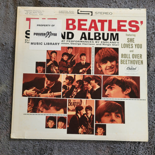 BEATLES SECOND ALBUM ORANGE CAPITOL