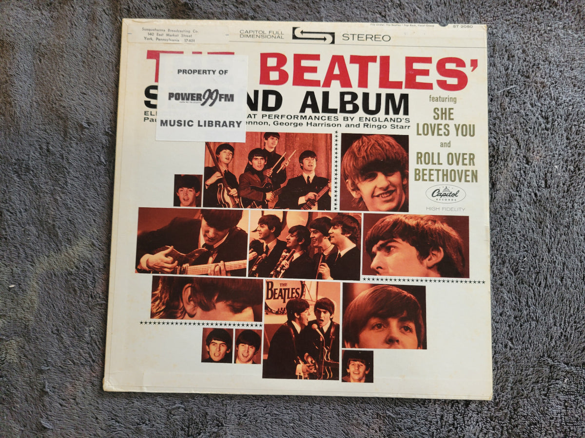 BEATLES SECOND ALBUM ORANGE CAPITOL