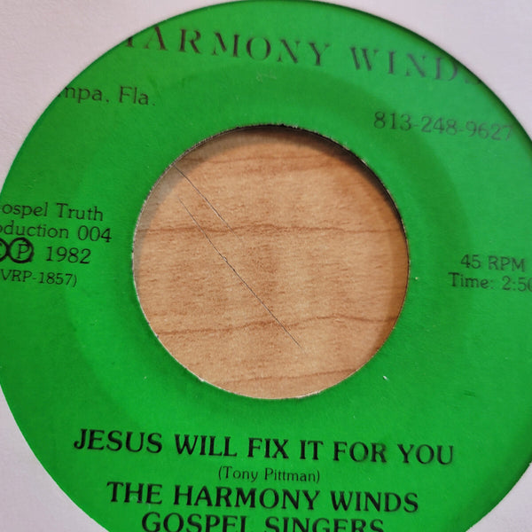 HARMONY WINDS GOSPEL SINGERS JESUS WILL FIX IT FOR YOU SO GLAD SOUTHERN GOSPEL