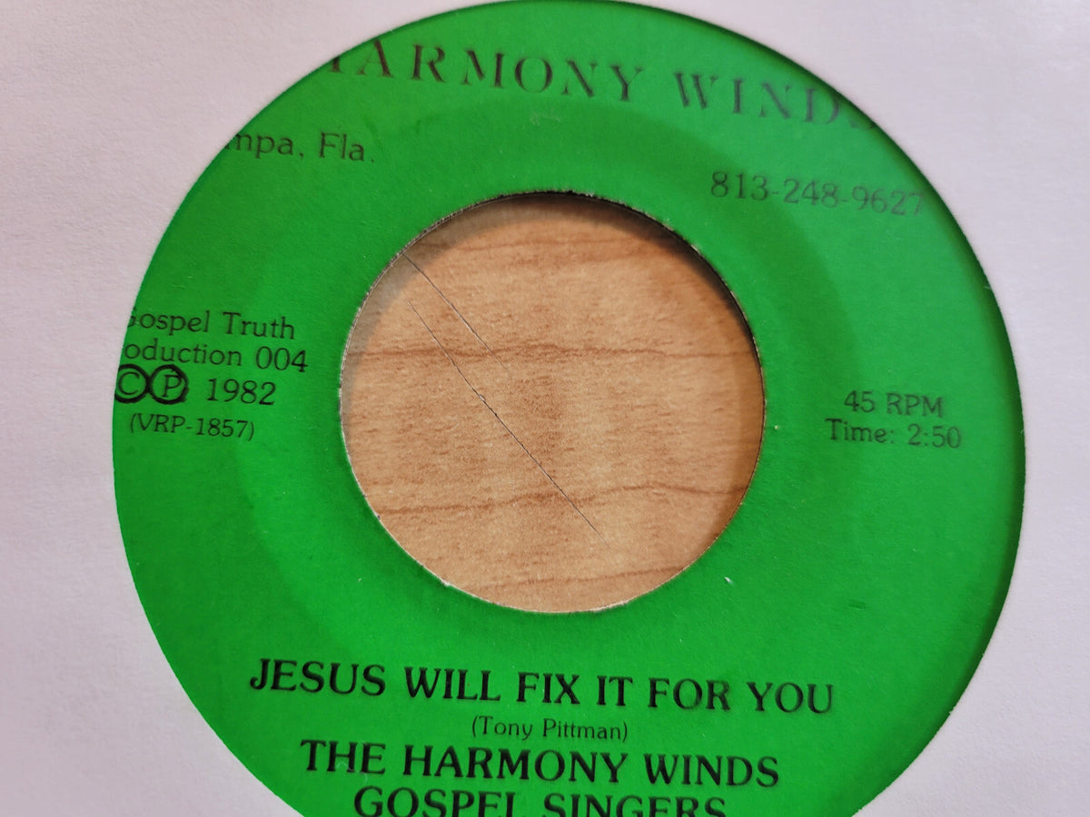 HARMONY WINDS GOSPEL SINGERS JESUS WILL FIX IT FOR YOU SO GLAD SOUTHERN GOSPEL