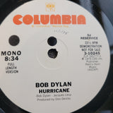 BOB DYLAN HURRICANE MONO WHITE LABEL PROMO PICTURE SLEEVE 3-10245