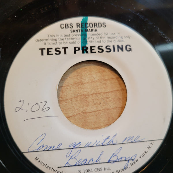 BEACH BOYS COME GO WITH ME TP TEST PRESSING BRIAN WILSON