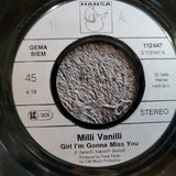 MILLI VANILLI GIRL IM GONNA MISS YOU GERMAN IMPORT