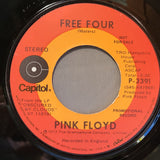 PINK FLOYD FREE FOUR STAY CAPITOL P-3391 PROMO OBSCURED BY CLOUDS
