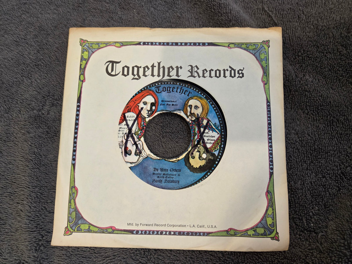 SANDY SALISBURY DO UNTO OTHERS CECILY TOGETHER RECORDS T-101