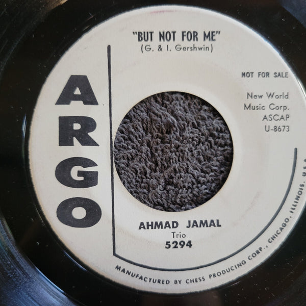 AHMAD JAMAL BUT NOT FOR ME 7" ARGO WHITE LABEL PROMO