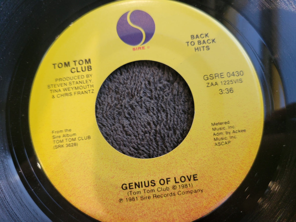 TOM TOM CLUB GENIUS OF LOVE WORDY RAPPINGTON TALKING HEADS