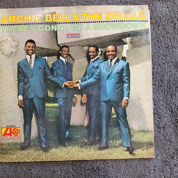 ARCHIE BELL & THE DRELLS THERES GONNA BE A SHOWDOWN WHITE LABEL PROMO wlp