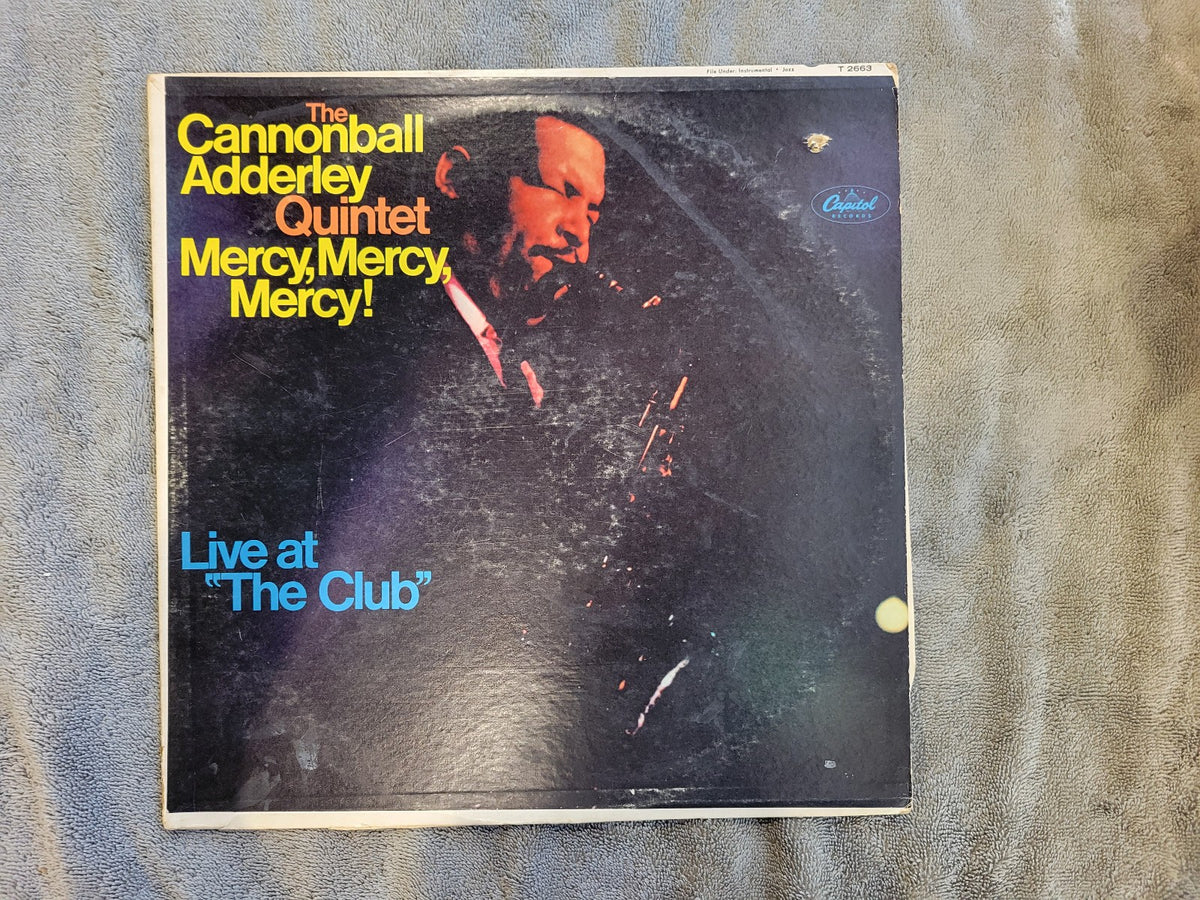 CANNONBALL ADDERLEY QUINTET MERCY MERCY MERCY MONO CAPITOL