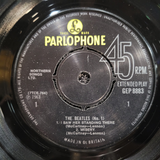 BEATLES NO. 1 EP IMPORT PS PICTURE SLEEVE MONO PARLOPHONE