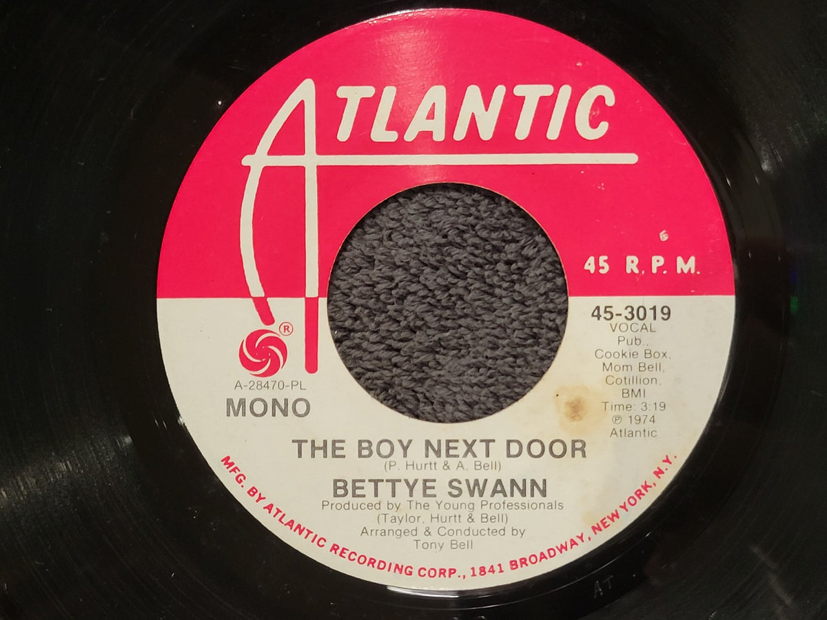 BETTYE SWANN THE BOY NEXT DOOR WHITE LABEL PROMO WLP PROMO