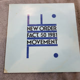NEW ORDER MOVEMENT IMPORT ITALY JOY DIVISION