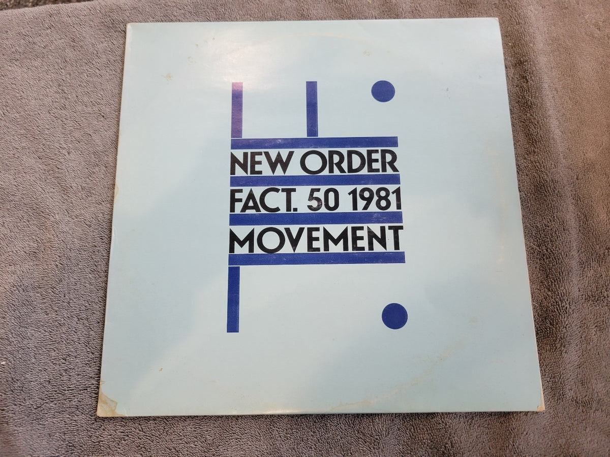 NEW ORDER MOVEMENT IMPORT ITALY JOY DIVISION