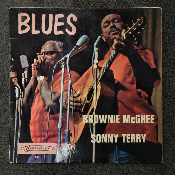 BROWNIE MCGHEE SONNY TERRY BLUES EU IMPORT PS PICTURE SLEEVE