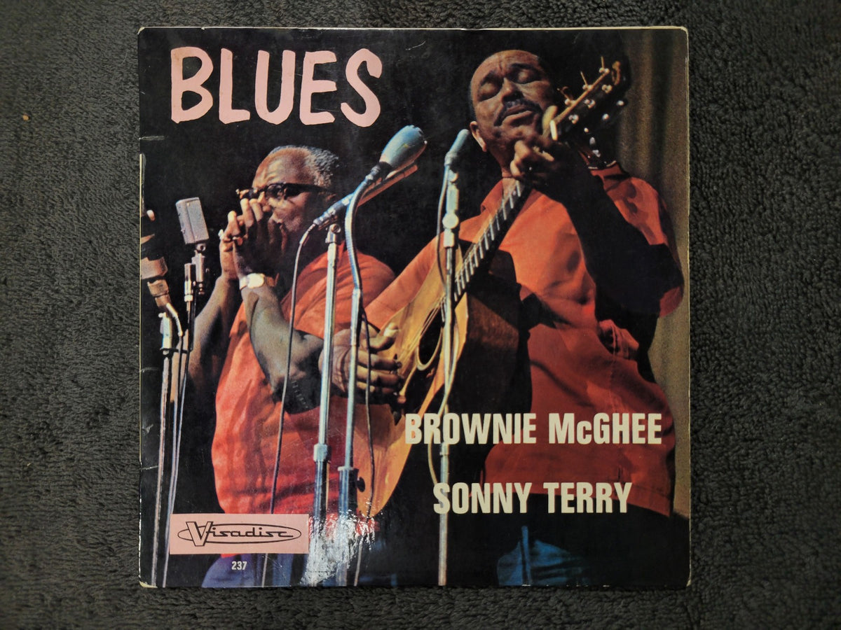 BROWNIE MCGHEE SONNY TERRY BLUES EU IMPORT PS PICTURE SLEEVE