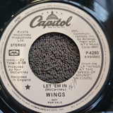PAUL MCCARTNEY LET EM IN LONG SHORT VERSION WHITE LABEL PROMO WLP P-4293