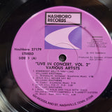 VARIOUS LIVE IN CONCERT WITH VOL 2 NASHBORO RECORDS SOUTHEN GOSPEL FUNK SOUL