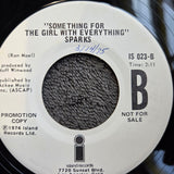 SPARKS ACHOO WHITE LABEL PROMO ISLAND IS 023 SOMETHING FOR GIRL WITH EVERYTHING