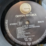 GUNS N ROSES APPETITE FOR DESTRUCTION BANNED COVER INNER SLEEVE IMPORT GERMANY