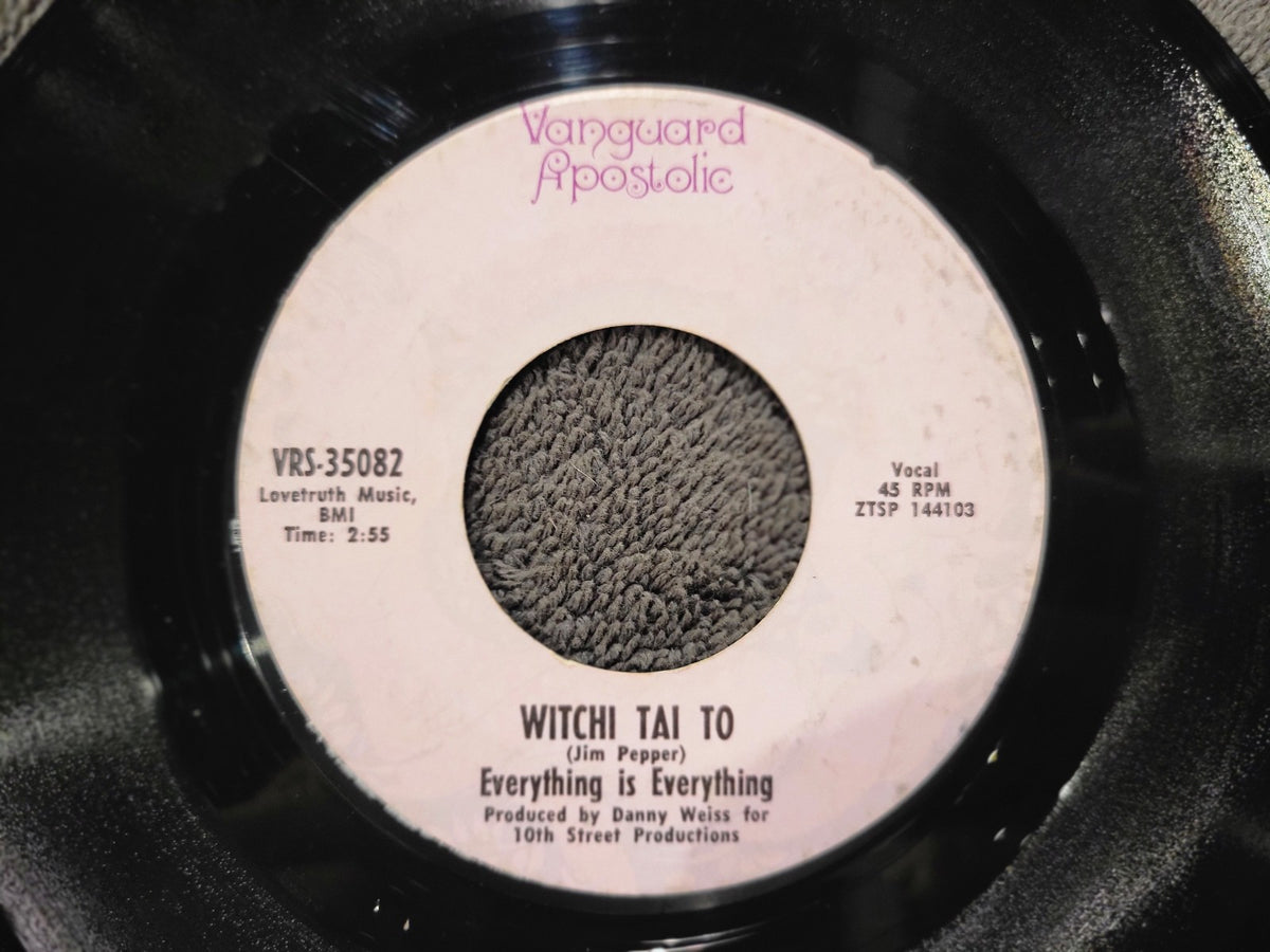 EVERYTHING IS EVERYTHING WITCHI TAI TO OOH BABY VANGUARD APOSTOLIC VRS-35082