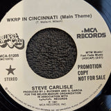 STEVE CARLISLE WKRP IN CINCINNATI MAIN THEME WHITE LABEL PROMO