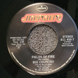 BIG COUNTRY FIELDS OF FIRE PROMO POSTER