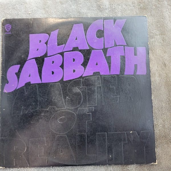 BLACK SABBATH MASTER OF REALITY ARMY GREEN LABEL OZZY OSBOURNE FIRST PRESSING
