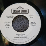 KERMIT THE FROG DISCO FROG SESAME STREET BIG BIRD HAPPIEST STREET IN THE WORLD