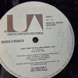 HIDDEN STRENGTH I DONT WANT TO BE A LONE RANGER SHRINK HAPPY SONG