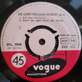 GERRY MULLIGAN QUARTET S/T SELF TITLED VOL 4 IMPORT FRANCE VOGUE PICTURE SLEEVE