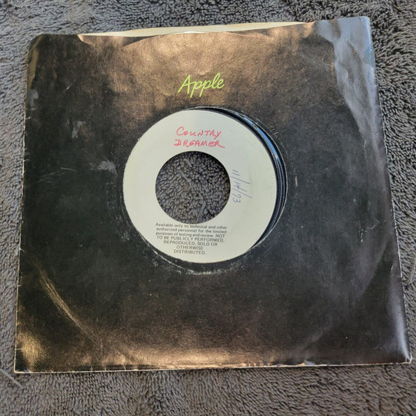 PAUL MCCARTNEY COUNTRY DREAMER TEST PRESSING WHITE LABEL PROMO APPLE PRO-6787