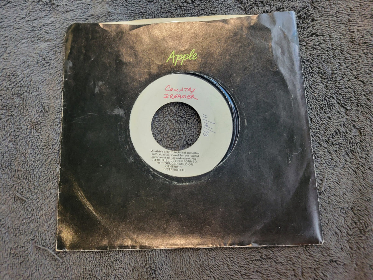 PAUL MCCARTNEY COUNTRY DREAMER TEST PRESSING WHITE LABEL PROMO APPLE PRO-6787